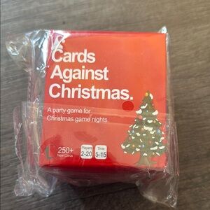 Red Christmas Card Game Festive Fun